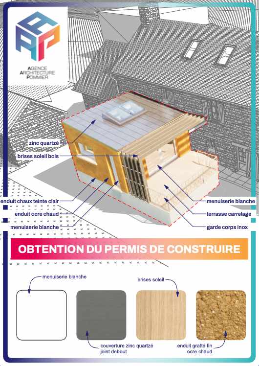 permis construire hambye