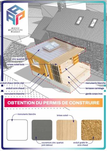 permis construire hambye
