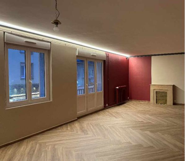 transformation appartement en salle de yoga